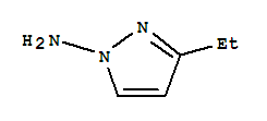 (9ci)-3-乙基-1H-吡唑-1-胺結(jié)構(gòu)式_99939-06-7結(jié)構(gòu)式