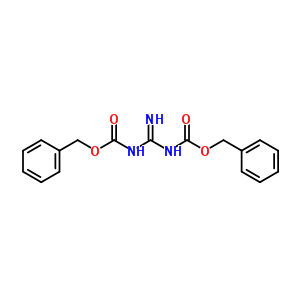 N,n-bis(benzyloxycarbonyl)guanidine Structure,10065-79-9Structure
