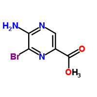 Methyl 5-amino-6-bromopyrazine-2-carboxylate Structure,1076198-49-6Structure
