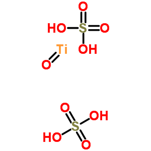 Titanium oxysulfateStructure,123334-00-9Structure Titanium oxysulfate Structure,123334-00-9Structure