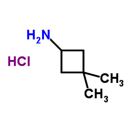 3,3-二甲基環(huán)丁胺鹽酸鹽結(jié)構(gòu)式_1284247-23-9結(jié)構(gòu)式