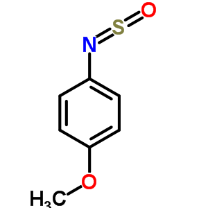 Benzenamine,4-methoxy-n-sulfinyl-Structure,13165-69-0Structure Benzenamine,4-methoxy-n-sulfinyl- Structure,13165-69-0Structure