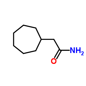 環(huán)庚烷乙酰胺結(jié)構(gòu)式_14224-71-6結(jié)構(gòu)式