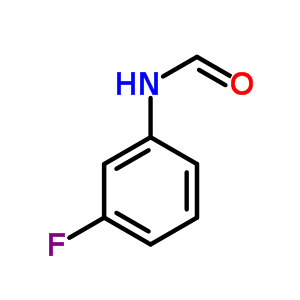 n-(3-氟苯基)-甲酰胺結(jié)構(gòu)式_1428-10-0結(jié)構(gòu)式
