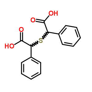 a,a-硫代雙-苯乙酸結(jié)構(gòu)式_14618-83-8結(jié)構(gòu)式
