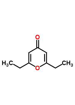 2,6-二乙基吡喃-4-酮結(jié)構(gòu)式_14774-14-2結(jié)構(gòu)式