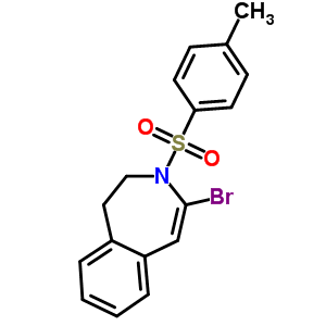 4-溴-2,3-二氫-3-[(4-甲基苯基)磺?；鵠-1H-3-苯氮雜卓結構式_15294-66-3結構式