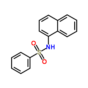 n-1-萘-苯磺酰胺結(jié)構(gòu)式_15309-82-7結(jié)構(gòu)式