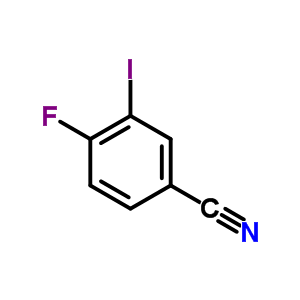 4-氟-3-碘苯甲腈結構式_159719-57-0結構式