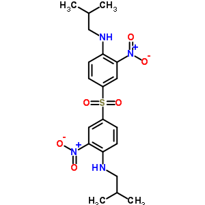 Benzenamine, 4,4-sulfonylbis[n-(2-methylpropyl)-2-nitro-Structure,16431-73-5Structure Benzenamine, 4,4-sulfonylbis[n-(2-methylpropyl)-2-nitro- Structure,16431-73-5Structure