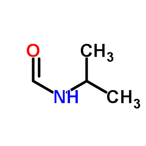 N-(1-甲基乙基)-甲酰胺結(jié)構(gòu)式_16741-46-1結(jié)構(gòu)式