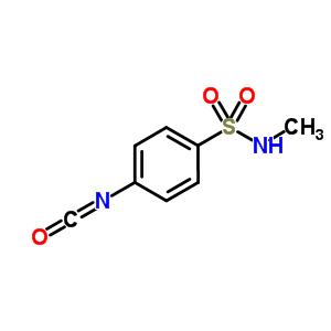 4-Isocyanato-n-methylbenzenesulfonamideStructure,167951-45-3Structure 4-Isocyanato-n-methylbenzenesulfonamide Structure,167951-45-3Structure