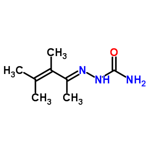 Hydrazinecarboxamide,2-(1,2,3-trimethyl-2-buten-1-ylidene)-Structure,16983-60-1Structure Hydrazinecarboxamide,2-(1,2,3-trimethyl-2-buten-1-ylidene)- Structure,16983-60-1Structure