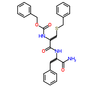n-[2-芐基磺?；?1-[(1-氨基甲酰-2-苯基-乙基)氨基甲酰]乙基]氨基甲酸芐酯結(jié)構(gòu)式_17327-70-7結(jié)構(gòu)式