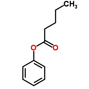 戊酸苯酯結(jié)構(gòu)式_20115-23-5結(jié)構(gòu)式