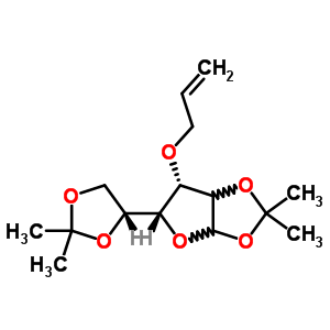 3-O-allyl-1,2:5,6-di-o-isopropylidene-α-d-glucofuranoseStructure,20316-77-2Structure 3-O-allyl-1,2:5,6-di-o-isopropylidene-α-d-glucofuranose Structure,20316-77-2Structure