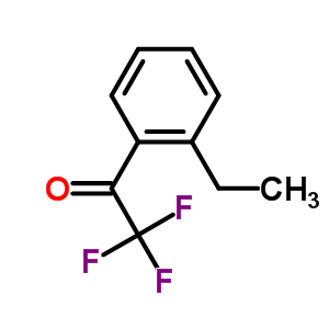 Ethanone, 1-(2-ethylphenyl)-2,2,2-trifluoro-(9ci)Structure,204439-99-6Structure Ethanone, 1-(2-ethylphenyl)-2,2,2-trifluoro-(9ci) Structure,204439-99-6Structure