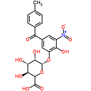 2-羥基-5-(4-甲基苯甲酰)-3-硝基苯基(5xi)-beta-D-來(lái)蘇-吡喃己醛糖苷酸結(jié)構(gòu)式_204853-33-8結(jié)構(gòu)式