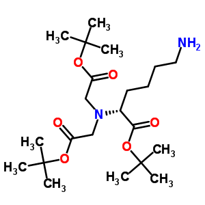 N-(5-amino-1-carboxypentyl)iminodiacetic acid tri-t-butyl esterStructure,205379-08-4Structure N-(5-amino-1-carboxypentyl)iminodiacetic acid tri-t-butyl ester Structure,205379-08-4Structure