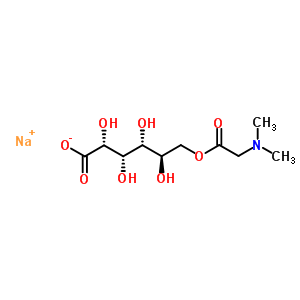 Sodium 6-o-(n,n-dimethylglycyl)-d-gluconateStructure,20858-86-0Structure Sodium 6-o-(n,n-dimethylglycyl)-d-gluconate Structure,20858-86-0Structure