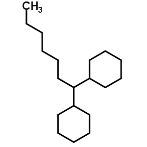 1,1-庚基雙-環(huán)己烷結(jié)構(gòu)式_2090-15-5結(jié)構(gòu)式