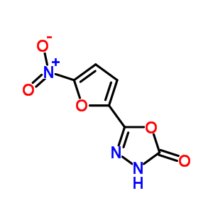 1,3,4-Oxadiazol-2(3h)-one,5-(5-nitro-2-furanyl)-Structure,2122-86-3Structure 1,3,4-Oxadiazol-2(3h)-one,5-(5-nitro-2-furanyl)- Structure,2122-86-3Structure