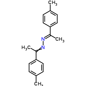 1-(4-甲基苯基)-, 2-[1-(4-甲基苯基)亞乙基]肼酮乙酮結構式_21399-33-7結構式