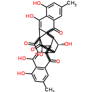 (-)-溝紋毒素;(-)-細(xì)皺青霉素結(jié)構(gòu)式_21884-45-7結(jié)構(gòu)式