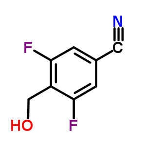 3,5-Difluoro-4-(hydroxymethyl)benzonitrileStructure,228421-83-8Structure 3,5-Difluoro-4-(hydroxymethyl)benzonitrile Structure,228421-83-8Structure