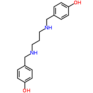 (8CI)-a,a-(三亞甲基二亞氨基)二-對甲酚雙鹽酸鹽結(jié)構(gòu)式_2287-29-8結(jié)構(gòu)式