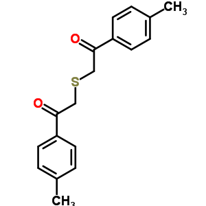 2,2-硫代雙[1-(4-甲基苯基)-乙酮結(jié)構(gòu)式_23080-22-0結(jié)構(gòu)式