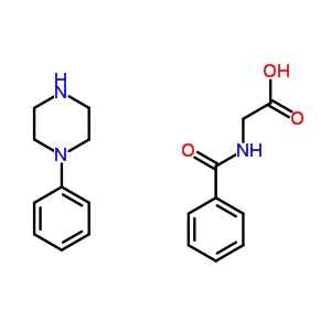 2-苯酰胺乙酸結(jié)構(gòu)式_23168-21-0結(jié)構(gòu)式