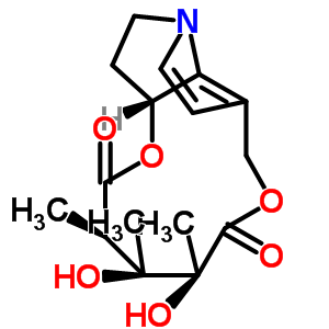 Dehydromonocrotaline Structure,23291-96-5Structure