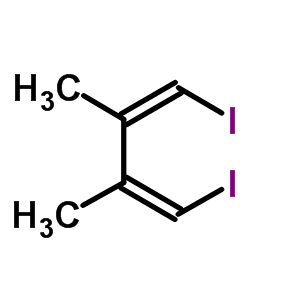 (1Z,3z)-1,4-二碘-2,3-二甲基-1,3-丁二烯結(jié)構(gòu)式_24172-05-2結(jié)構(gòu)式