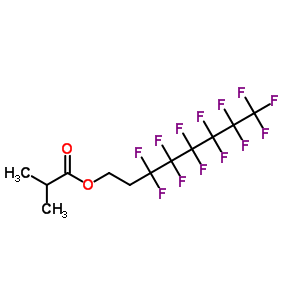 1H,1H,2H,2H-perfluorooctyl isobutyrateStructure,242812-05-1Structure 1H,1H,2H,2H-perfluorooctyl isobutyrate Structure,242812-05-1Structure