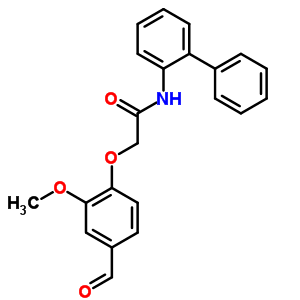 2-(4-甲?；?2-甲氧基苯氧基)乙酸, n-(2-聯(lián)苯)酰胺結(jié)構(gòu)式_247592-93-4結(jié)構(gòu)式