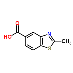 2-Methyl-benzothiazole-5-carboxylic acidStructure,24851-69-2Structure 2-Methyl-benzothiazole-5-carboxylic acid Structure,24851-69-2Structure
