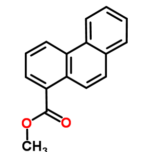 1-菲羧酸甲酯結(jié)構(gòu)式_25308-62-7結(jié)構(gòu)式