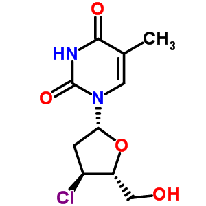 3-Chloro-3-deoxythymidine Structure,25526-94-7Structure