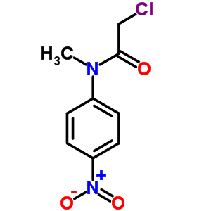 2-Chloro-n-methyl-n-(4-nitrophenyl)acetamide Structure,2653-16-9Structure