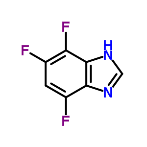 1H-benzimidazole,4,5,7-trifluoro-(9ci)Structure,2686-72-8Structure 1H-benzimidazole,4,5,7-trifluoro-(9ci) Structure,2686-72-8Structure