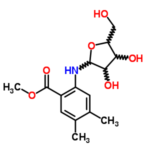 (8CI)-4,5-二甲基-N-D-呋核亞硝脲鄰氨基苯甲酸甲酯結(jié)構(gòu)式_26909-51-3結(jié)構(gòu)式