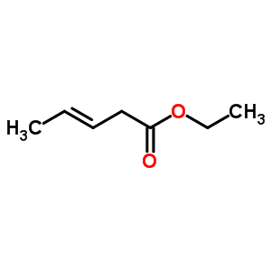 (z)-3-戊烯酸乙酯結構式_27829-70-5結構式