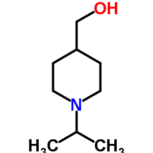 (1-異丙基哌啶-4-基)甲醇結(jié)構(gòu)式_280774-03-0結(jié)構(gòu)式