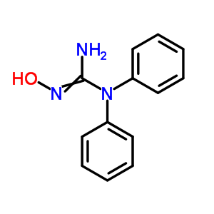 Guanidine,n-hydroxy-n,n-diphenyl-Structure,29044-21-1Structure Guanidine,n-hydroxy-n,n-diphenyl- Structure,29044-21-1Structure