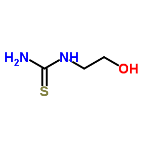 N-(2-羥基乙基)硫脲結(jié)構(gòu)式_29146-81-4結(jié)構(gòu)式