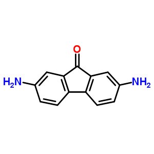 2,7-二氨基-9-芴酮結構式_2915-84-6結構式