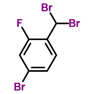 4-Bromo-1-(dibromomethyl)-2-fluorobenzeneStructure,295803-26-8Structure 4-Bromo-1-(dibromomethyl)-2-fluorobenzene Structure,295803-26-8Structure