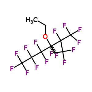 2-(三氟甲基)-3-乙氧基十二氟己烷結(jié)構(gòu)式_297730-93-9結(jié)構(gòu)式