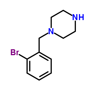 1-(2-溴芐基)-哌嗪結(jié)構(gòu)式_298705-59-6結(jié)構(gòu)式